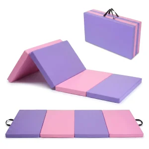Exercise Floor Mat For Yoga, Pilates, Tumbling Training