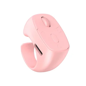 Bluetooth-Compatible Remote Control Mouse with Wireless Camera Shutter & Selfie Button