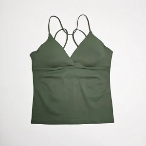 Front Longline Top Women's Seamless Gym Workout Vest