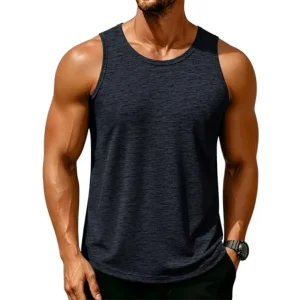 Men's Quick Dry Tank Tops Gym Muscle Shirts
