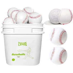 Bucket of Baseballs - 24 Pack Standard Size
